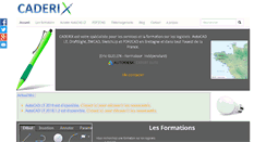 Desktop Screenshot of caderix.com